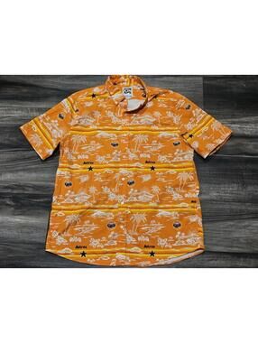 REYN SPOONER Houston Astros Cooperstown Collection Button Up Shirt Mens XL
